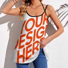 Charger l&#39;image dans la galerie, Impression des multi-images camisole sport chic grande taille femme dodu MK personnalisé avec motif photo logo texte
