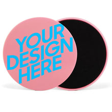 Charger l&#39;image dans la galerie, Plaque coulissante pour Yoga / disques coulissants pour Fitness YD2301003 Personnalisé (rose)
