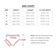 Charger l&#39;image dans la galerie, Culotte Slip Taille Haute Femme NZ052 Personnalisée Avec Photo Texte Motif Logo (Impression Complète Multi-Images)
