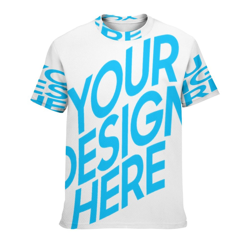T-shirt tee shirt adolescent tout imprimés personnalisé avec photo image et logo (tissu en maille)