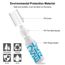 Charger l&#39;image dans la galerie, Flacon vaporisateur vide de lotion plastique JJ0521159 impression personnalisé avec motif logo image texte
