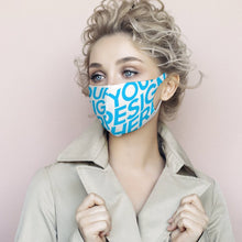 Charger l&#39;image dans la galerie, Masque anti-poussière réutilisable adulte personnalisé avec photo logo motif texte
