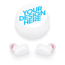 Charger l&#39;image dans la galerie, Impression d’image unqiue Écouteurs Bluetooth sans fil avec station de charge 3C0710008 personnalisés avec motif logo photo texte
