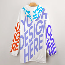 Charger l&#39;image dans la galerie, Sweat à capuche couverture homme adulte B4122 personnalisé avec motif et texte (Conception multi-images)
