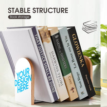 Charger l&#39;image dans la galerie, Serre-livres / support de livre BG1613012 Personnalisé avec photo et logo (une paire)
