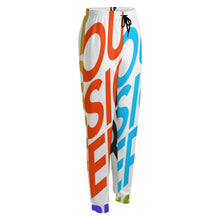 Charger l&#39;image dans la galerie, Pantalon de jogging survêtement femme chic personnalisé avec photo logo motif texte (impression multi-images)
