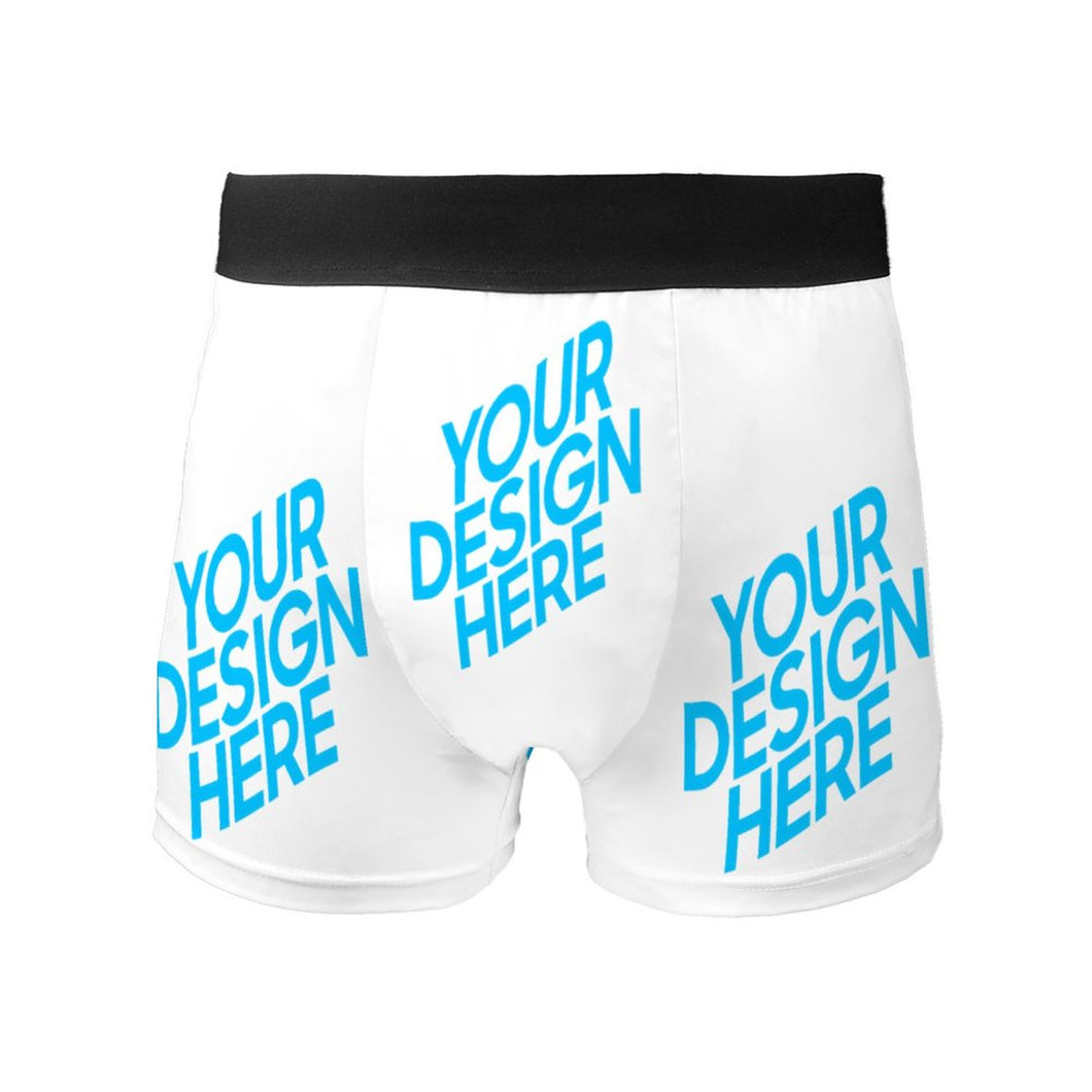 Sous-vêtement caleçon boxer shorts homme personnalisé avec photo texte