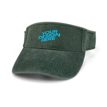 Charger l&#39;image dans la galerie, Chapeau pare-soleil en jean de sport Unisexe personnalisé avec photo motif logo texte

