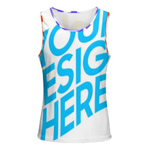 Charger l&#39;image dans la galerie, Gilet d’été tank top chemise muscle débardeur sport fitness homme BK populaire personnalisé avec photo motif logo texte (conception multi-images)
