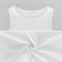 Charger l&#39;image dans la galerie, Les filles habillent la robe en jersey sans manches F12Q personnalisée avec prénom motif texte (conception multi-images)
