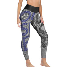 Charger l&#39;image dans la galerie, Leggings de Sport / Pantalon de Yoga en Nid d&#39;abeille Taille Haute Stretch pour Femme YJ050 Personnalisé Impression Complète Multi-Image Avec Texte Motif Logo Photo
