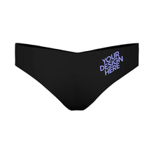 Charger l&#39;image dans la galerie, Culotte / Sous-vêtement Sans Trace Taille Basse pour Femme WH005 Personnalisée avec Impression à Gauche Une Image avec Motif Texte Photo
