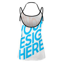 Charger l&#39;image dans la galerie, Impression des multi-images camisole sport chic grande taille femme dodu MK personnalisé avec motif photo logo texte

