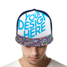 Charger l&#39;image dans la galerie, Casquette/Chapeau de baseball plate en caoutchouc de couleur Adulte Ados FS0809011 impression personnalisé avec photo logo texte motif
