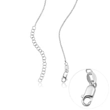 Charger l&#39;image dans la galerie, Collier Cercle de Diamants X0013 en Argent Sterling 925 Gravure personnalisé avec Prénom
