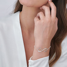 Charger l&#39;image dans la galerie, Bracelet en argent ou or rose femme tendance stylé S0004 gravure personnalisé avec texte prénom
