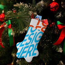 Charger l&#39;image dans la galerie, Cadeau de décoration de Noël Chaussette de Noël personnalisé avec photo motif texte
