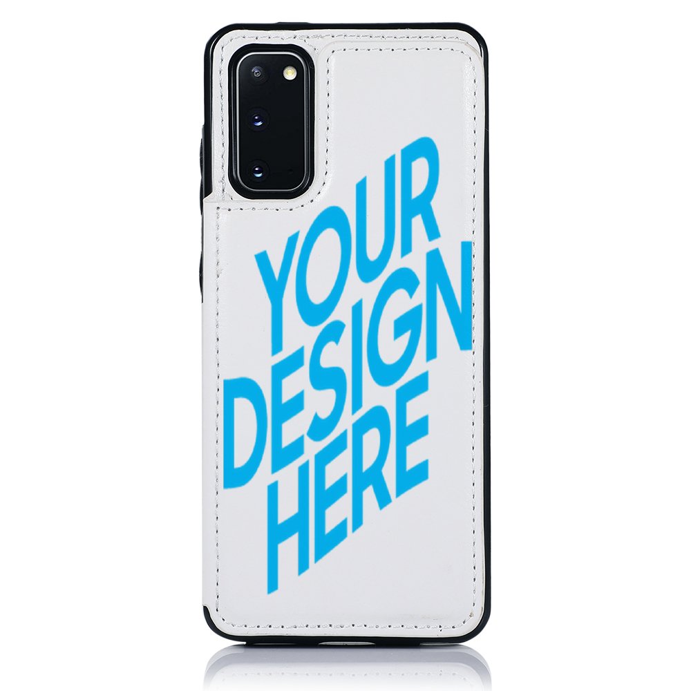 Housse Coque TPU Cuir S20 Samsung personnalisée avec photo