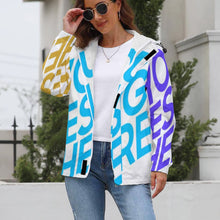 Charger l&#39;image dans la galerie, Impression des multi-images Sweat à capuche/veste polaire avec lacet grande taille Femme A681 personnalisé avec photo logo motif texte
