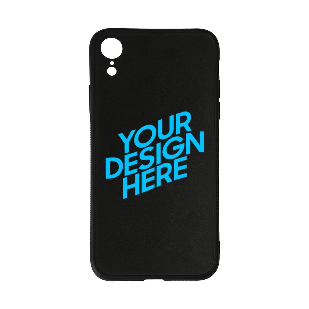 Coque personnalisée iPhone XR en verre avec photo