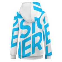 Charger l&#39;image dans la galerie, Sweat pull à capuche Oversize ample femme AKH personnalisé avec photo logo texte motif (impression d&#39;image unique)
