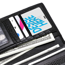 Charger l&#39;image dans la galerie, Clé USB disque U en forme de carte personnalisé avec photo prénom texte
