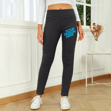 Charger l&#39;image dans la galerie, NZ2205079 Pantalon chaud en laine épaisse femme Personnalisée
