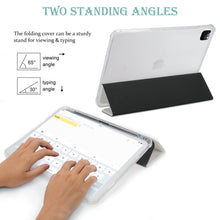 Charger l&#39;image dans la galerie, Coque Étui Housse de protection iPad à trois volets personnalisé avec photo motif logo texte
