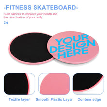 Charger l&#39;image dans la galerie, Plaque coulissante pour Yoga / disques coulissants pour Fitness YD2301003 Personnalisé (rose)
