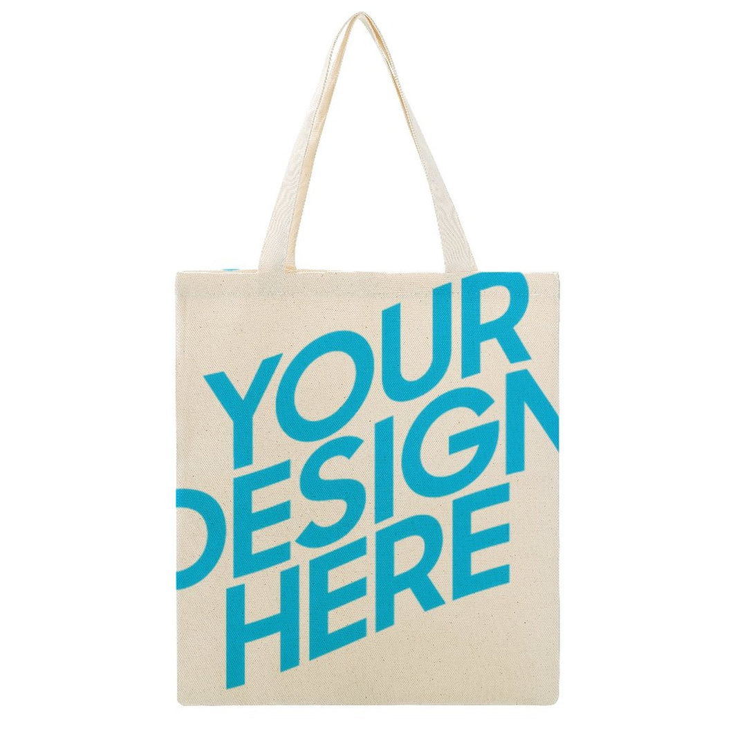 Sac cabas Canvas impression recto-verso 38×41cm personnalisé avec photo motif image texte logo