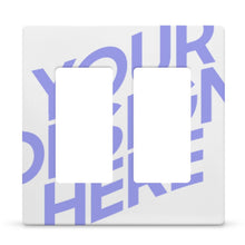 Charger l&#39;image dans la galerie, Panneau de commutation amovible personnalisé avec photo logo texte motif
