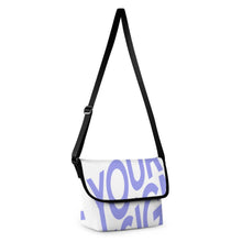 Charger l&#39;image dans la galerie, Sac messager / Sac bandoulière grande capacité pour homme femme personnalisé avec photo logo texte motif (impression d’image unique)
