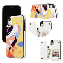 Charger l&#39;image dans la galerie, Coque Housse Flip TPU Cuir iPhone XR Apple personnalisée avec photo
