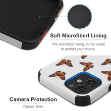 Charger l&#39;image dans la galerie, Coque/étui/housse de téléphone en cuir fibre Apple série 12/12 mini/12 pro/12 pro max impression personnalisé avec logo motif image texte
